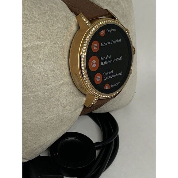 Fossil Gen 4 Authentic Digital Dial Smart Watch Custom Band FTW6015 ZA23 - Picture 4 of 12